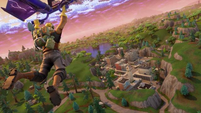 Fortnite Player Destroys Tilted Towers In A Single Shot