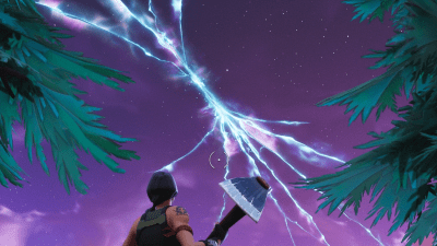 Fortnite Rocket Launches, Cracks The Sky