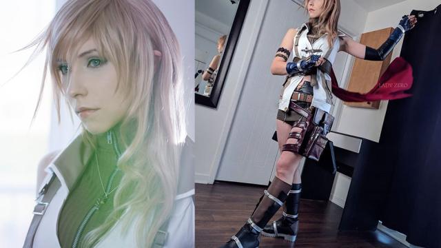 Cosplayer Becomes Final Fantasy XIII’s Lightning