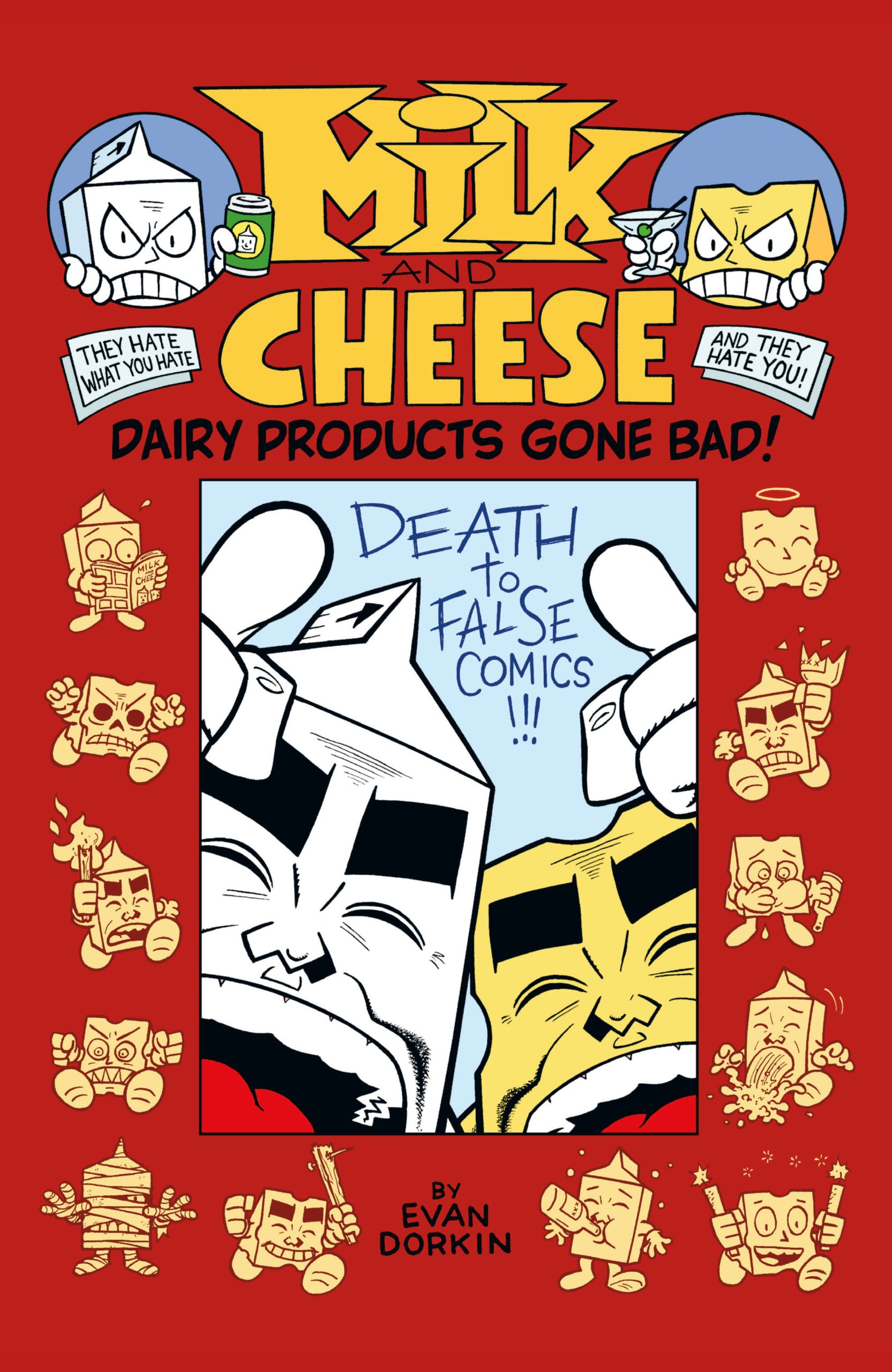 Milk & Cheese Creator Evan Dorkin Talks About His Weird, Brilliant Career In Comics