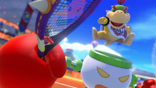 Bowser And Bowser Jr. Enjoying Quality Time Together At McDonald's