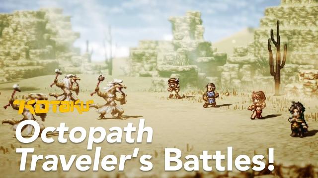 Let’s Analyse A Typical Octopath Traveller Battle
