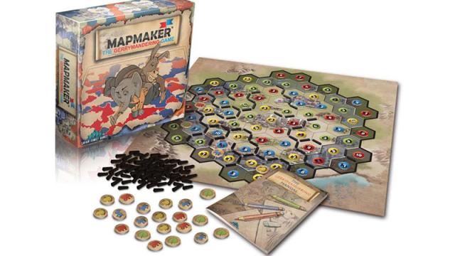 Mapmaker, A Board Game About Gerrymandering And How Terrible It Is