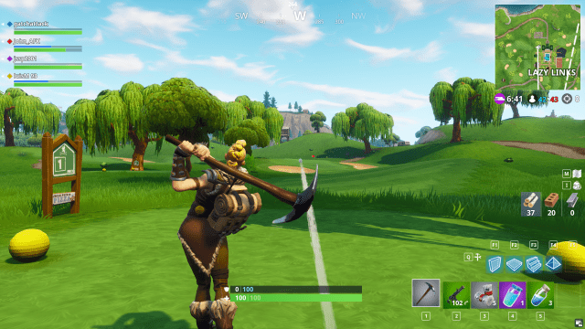 The Only Rule Of Fortnite Golf Is Stay Alive