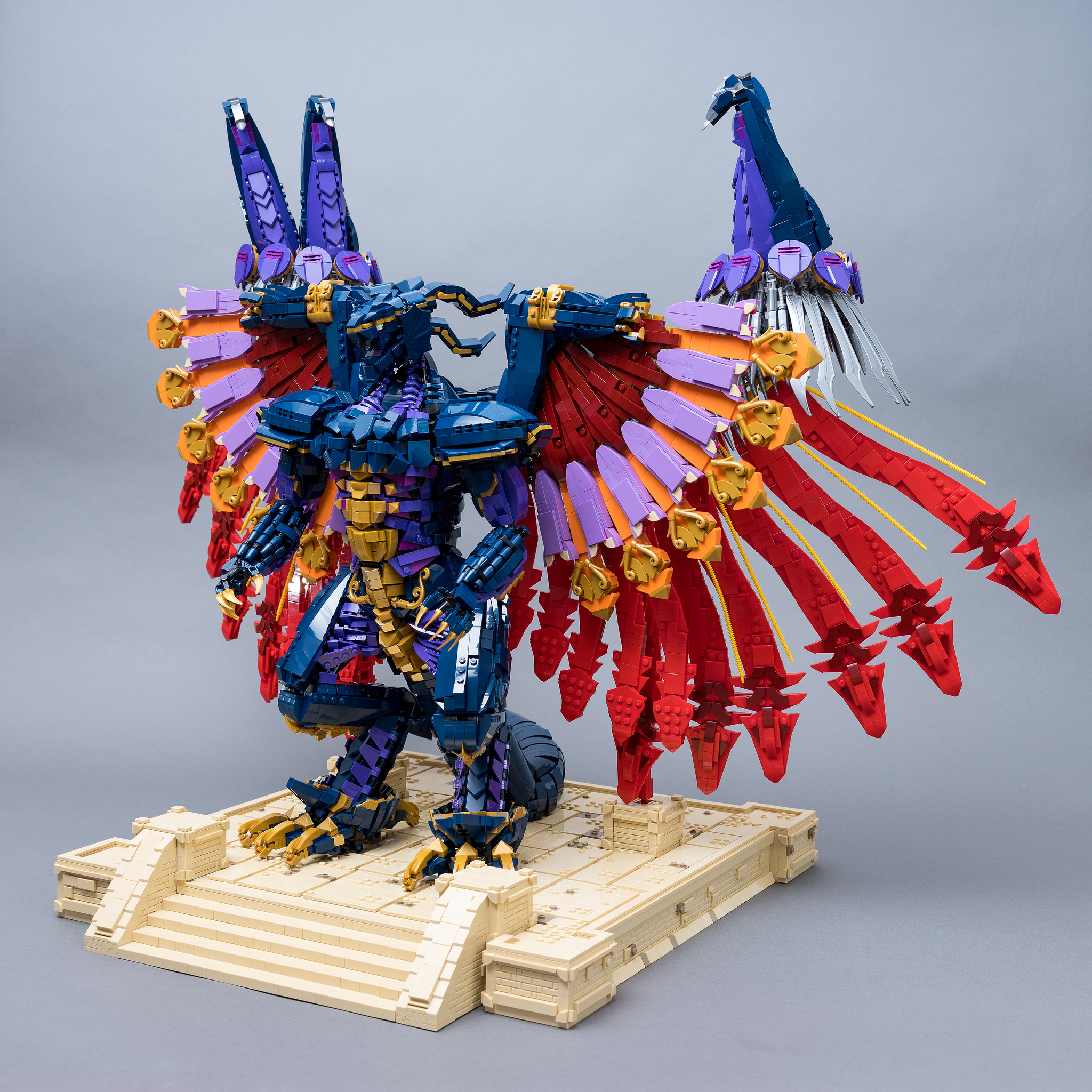 LEGO Final Fantasy Build Used Over 10,000 Pieces