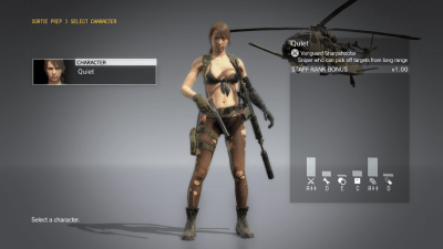 Konami Updates Metal Gear Solid 5: TPP, Makes Quiet Playable On FOBs