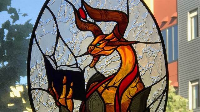 Stained Glass Inspired By Magic: The Gathering Is Extremely Good
