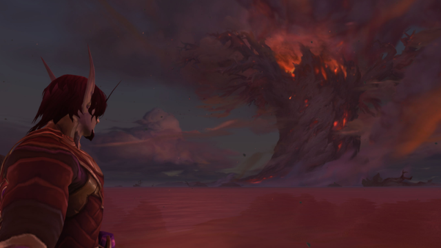 A Tree Is Burning In World Of Warcraft, And I’m Strangely Sad About It