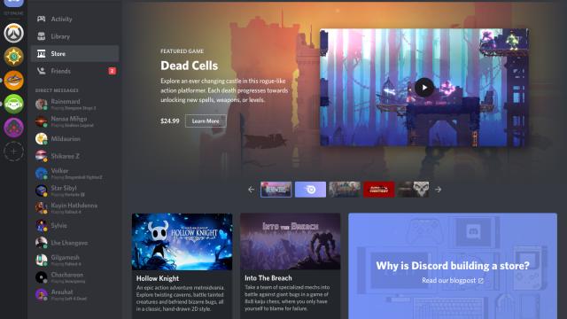 Discord Is Launching Its Own Curated Game Store