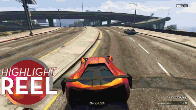 GTA Player Is Basically Baby Driver