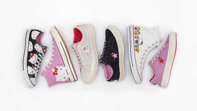 Converse Releasing Official Hello Kitty Sneakers