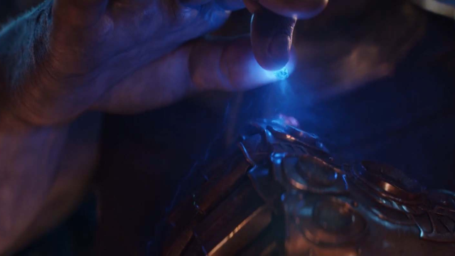 That Special Effect At The End Of Avengers: Infinity War Was Based On One Specific Infinity Stone