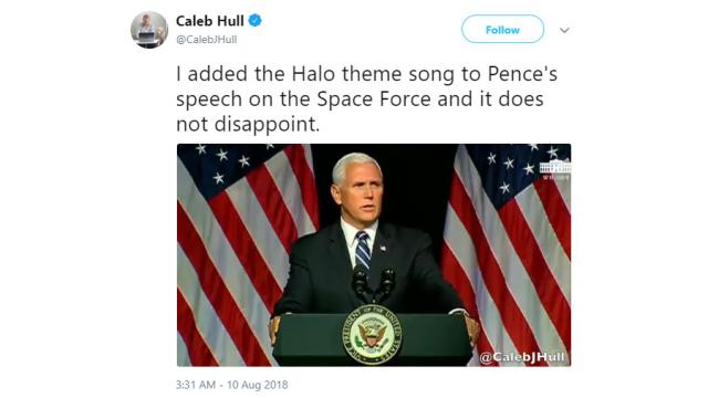 Space Force Vs The Halo Theme Song