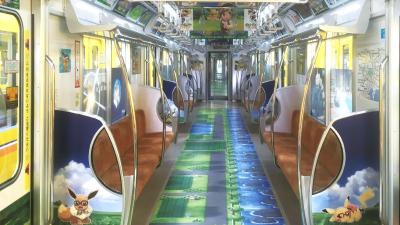 Ride Tokyo’s Pokemon Trains For A Limited Time