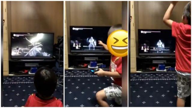For A 5-Year-Old, This Kid Seems Good At Dark Souls 3