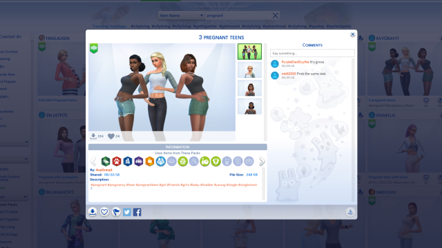 The Sims Doesn’t Allow Teen Pregnancy, But Players Keep Making It Happen
