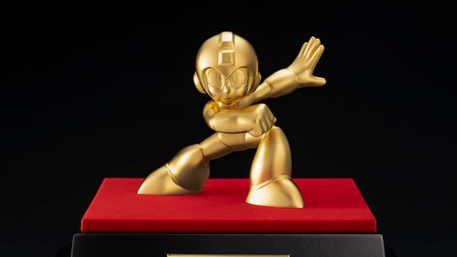 Gold Mega Man Figure Is Only $30,000