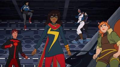 Marvel Rising’s Adorable Heroes Take Inspiration From Captain Marvel In A New Trailer