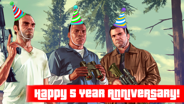 GTA V, Five Years Later