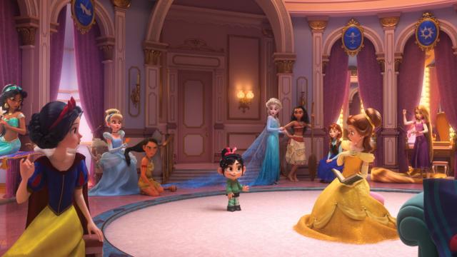 How The Disney Princess Scene In Ralph Breaks The Internet Came To Be 