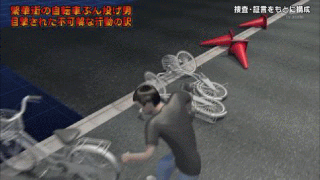 Japanese Crime Recreated With CG, Hilarity Ensues 