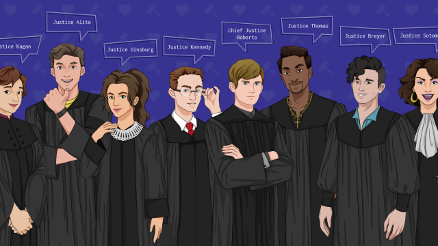 Video Game About Dating Supreme Court Justices Has A Different Ring To It These Days