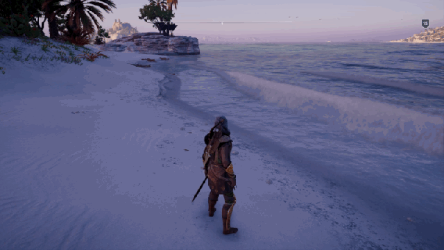 The Waves In Assassin’s Creed Odyssey Crash Beautifully