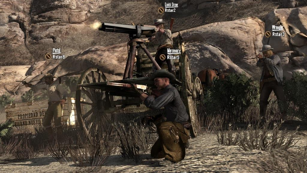 Red Dead Redemption Multiplayer Hands-On - GameSpot