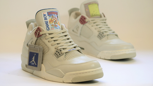 These $1900 Game Boy-Themed Jordans Almost Look Worth It