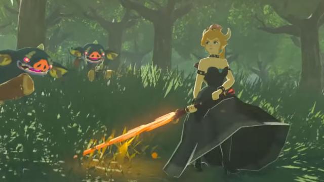 Now Bowsette Is In Breath Of The Wild
