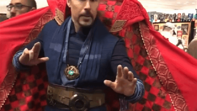 It Takes Two To Cosplay As Doctor Strange