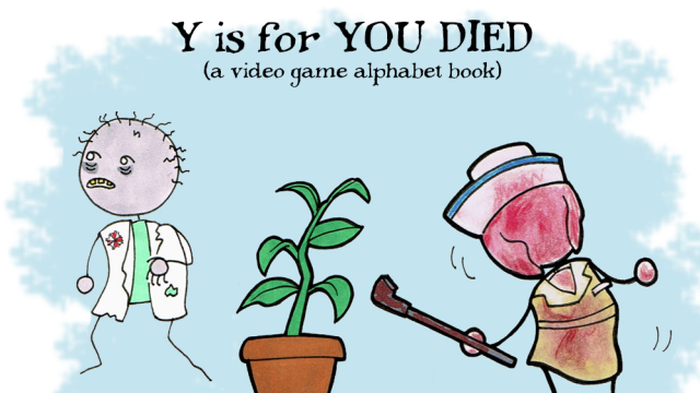 Learn Your ABCs With Our Video Game Horror Alphabet Book