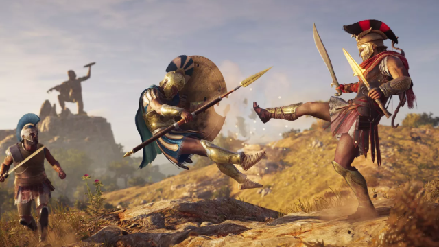 I Can’t Stop Kicking People To Death In Assassin’s Creed Odyssey