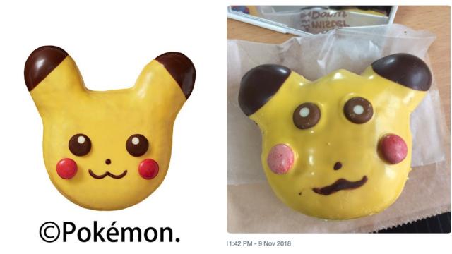 The Reality Of Official Pikachu Doughnuts 