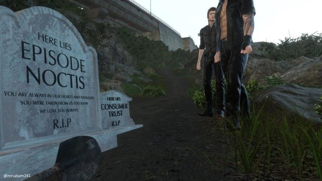 The Death Of Final Fantasy XV DLC Memorialised In Mod 