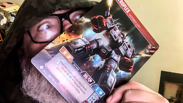 The Transformers Trading Card Game’s Metroplex Is As Big As My Face