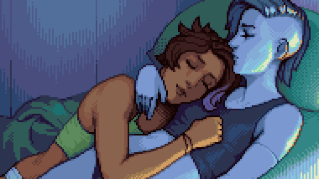 A Sexy Cyberpunk Dating Sim About (And By) Trans Folk (NSFW)