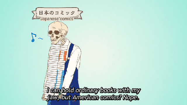 A Skeletal Anime Star Is Teaching Me A Lot About The Japanese Comics Industry