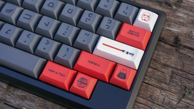 This Official Star Wars Keycap Set Leans Towards The Dark Side