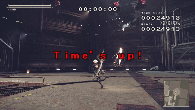 Nier: Automata Has A Score Attack Mode That Was Cut From The Final Game
