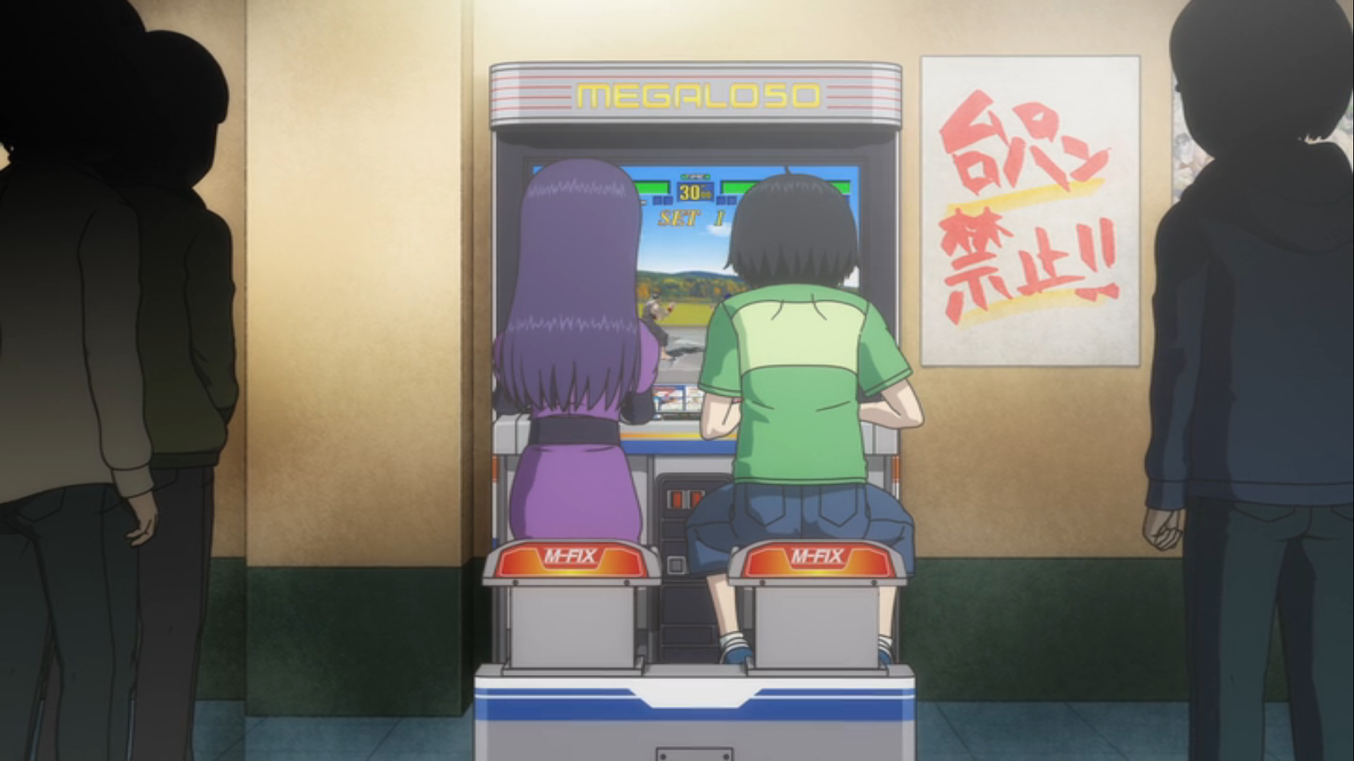 Yo, High Score Girl is a pretty cool anime about arcade gaming. In the 1st  episode it even explains Z motions, turtling with Guile, tick grabs, and  the One-Frame trick in Final