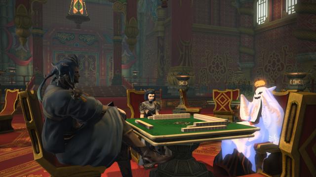 All I Do In Final Fantasy XIV Now Is Play Mahjong