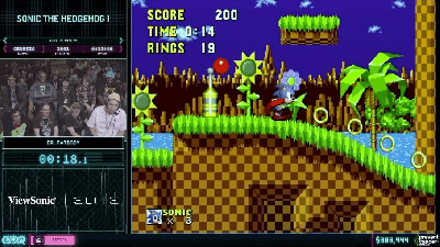 AGDQ’s ‘Sonic Block’ Embodies The Hedgehog’s Speed And Attitude