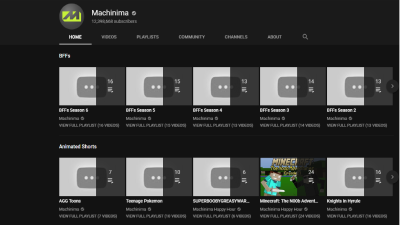 Entire Machinima YouTube Channel Set To Private