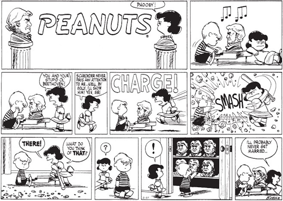 How Peanuts Used Lucy And Schroeder To Explore Dysfunctional Relationships