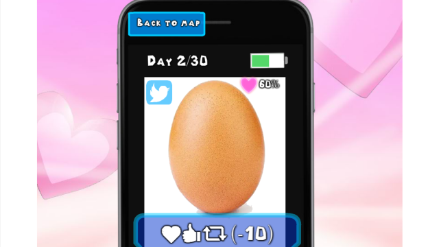 A Game About Dating That Instagram-Famous Egg