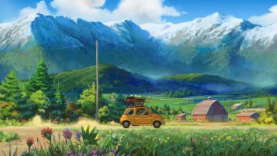 A Very Studio Ghibli Road Trip