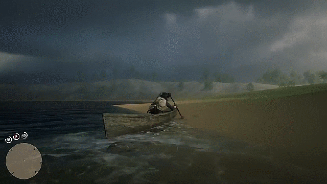 Red Dead Redemption 2 Players Are Using A Canoe To Escape The World