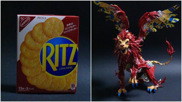 Turning Snack Packaging Into Amazing Art