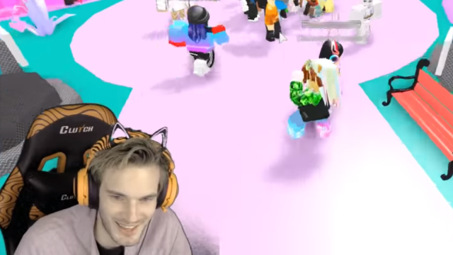 PewDiePie Clashes With Roblox, Which Appears To Have Banned His Name